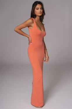 Red/Orange Keidi Reversible Maxi Dress*JLUXLABEL Sale