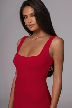 Red/Orange Keidi Reversible Maxi Dress*JLUXLABEL Sale