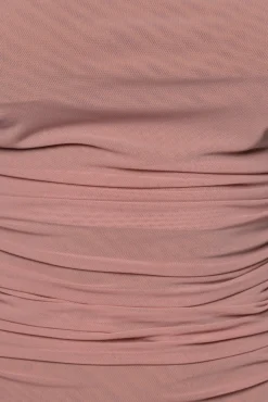 Rose Destrie Ruched Bodysuit*JLUXLABEL Sale