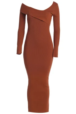 Rust Harper Knit Maxi Dress*JLUXLABEL Best