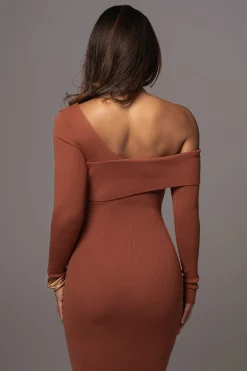 Rust Harper Knit Maxi Dress*JLUXLABEL Best