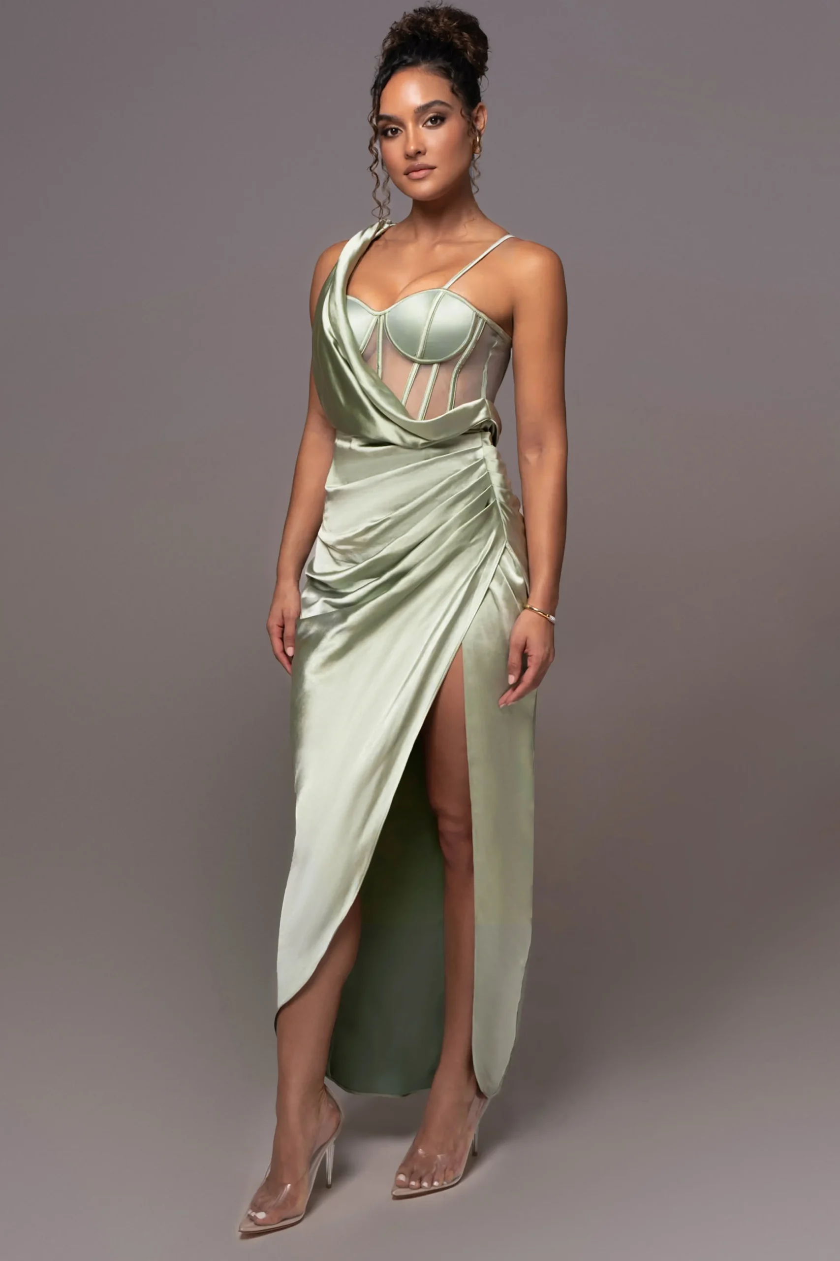 Sage Anastacia Drape Maxi Dress*JLUXLABEL Best