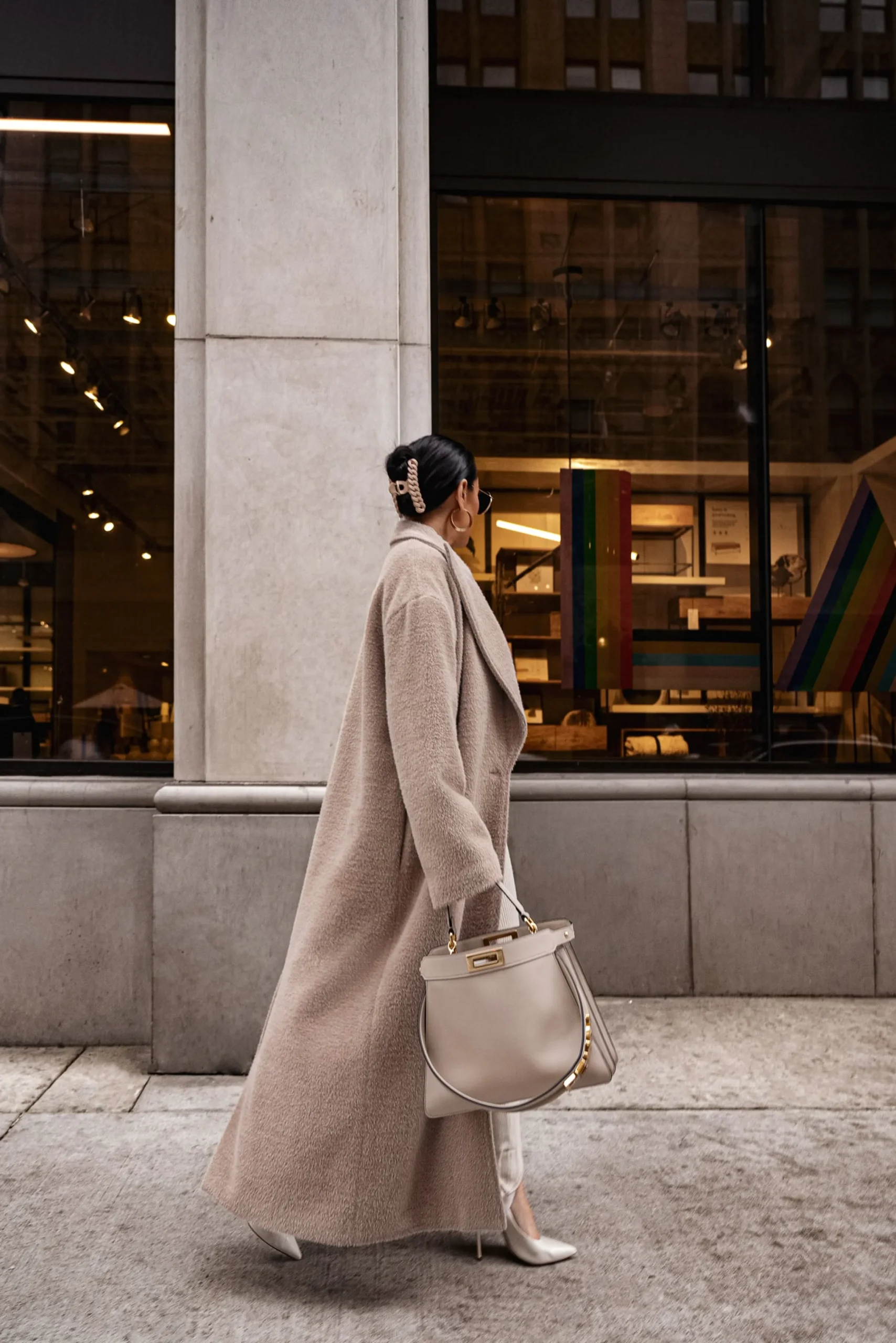 Sand Chelsie Longline Coat*JLUXLABEL Discount