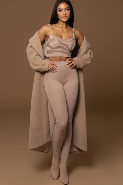 Sand Chelsie Longline Coat*JLUXLABEL Discount