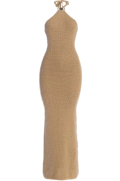 Sand Overseas Halter Maxi Dress*JLUXLABEL Best