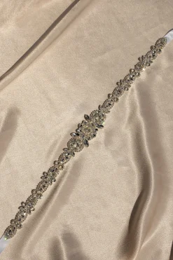 Silver Eternal Love Bridal Sash*JLUXLABEL Fashion