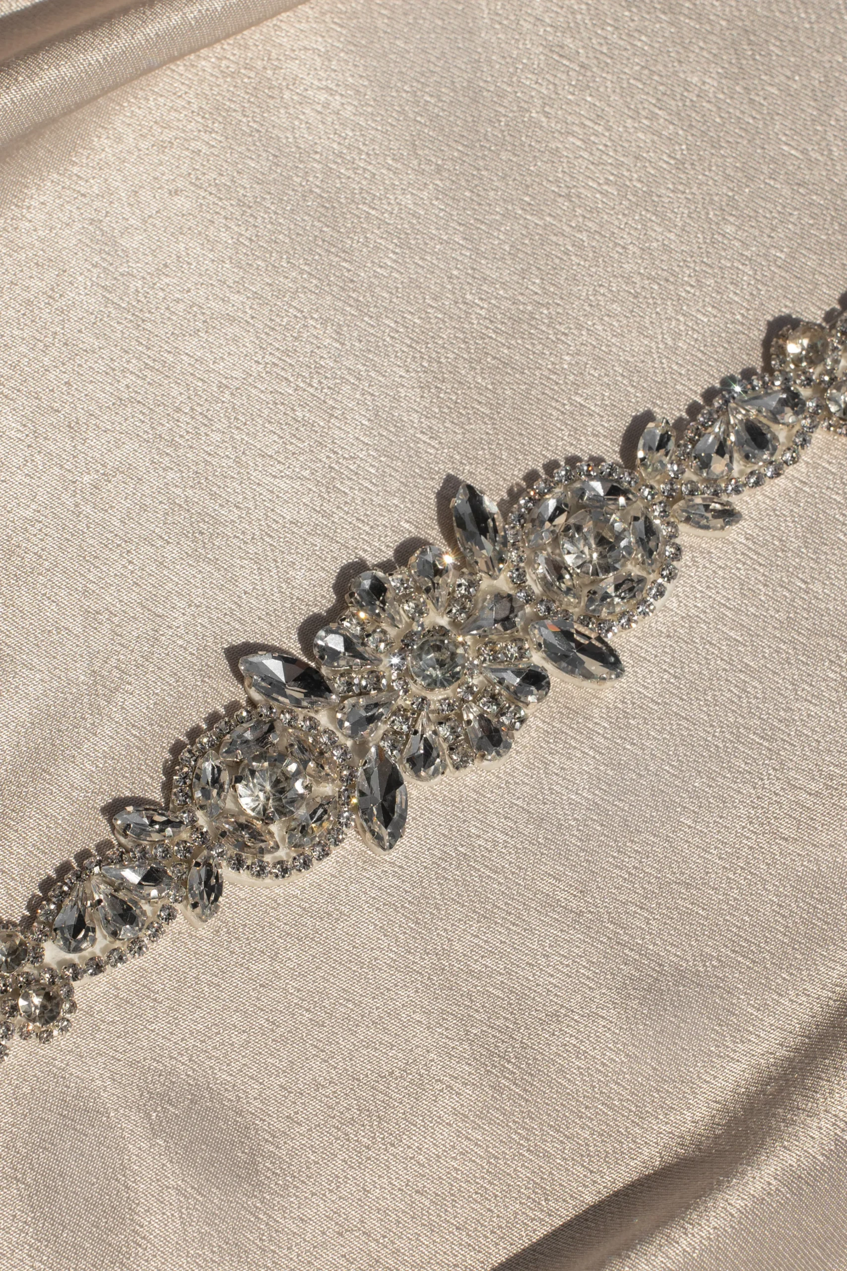 Silver Eternal Love Bridal Sash*JLUXLABEL Fashion