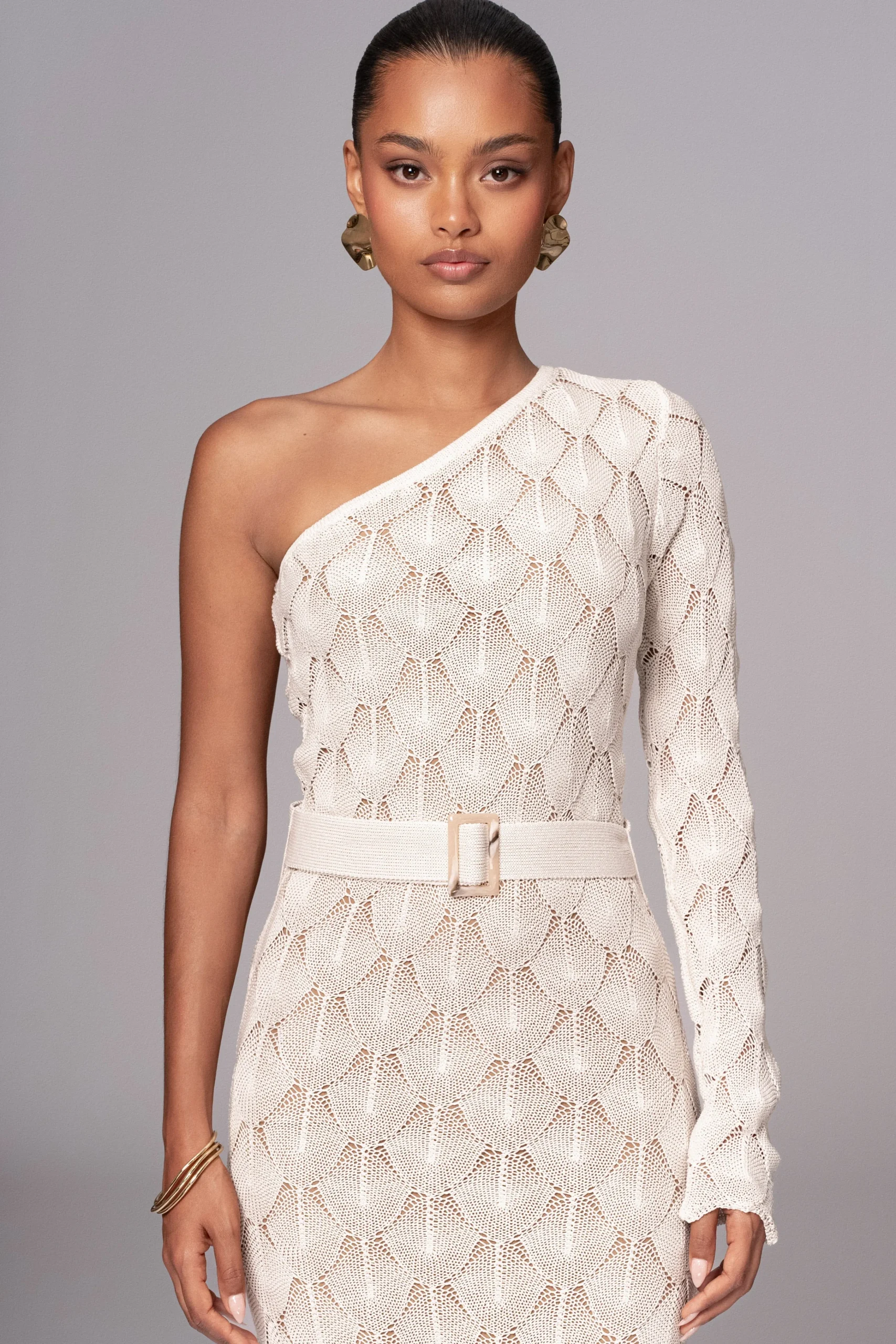 Stone La Costa One Shoulder Dress*JLUXLABEL Fashion