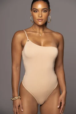 Tan Journey Bodysuit*JLUXLABEL Best