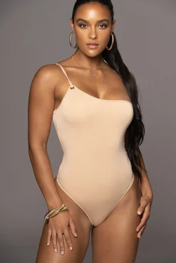 Tan Journey Bodysuit*JLUXLABEL Best