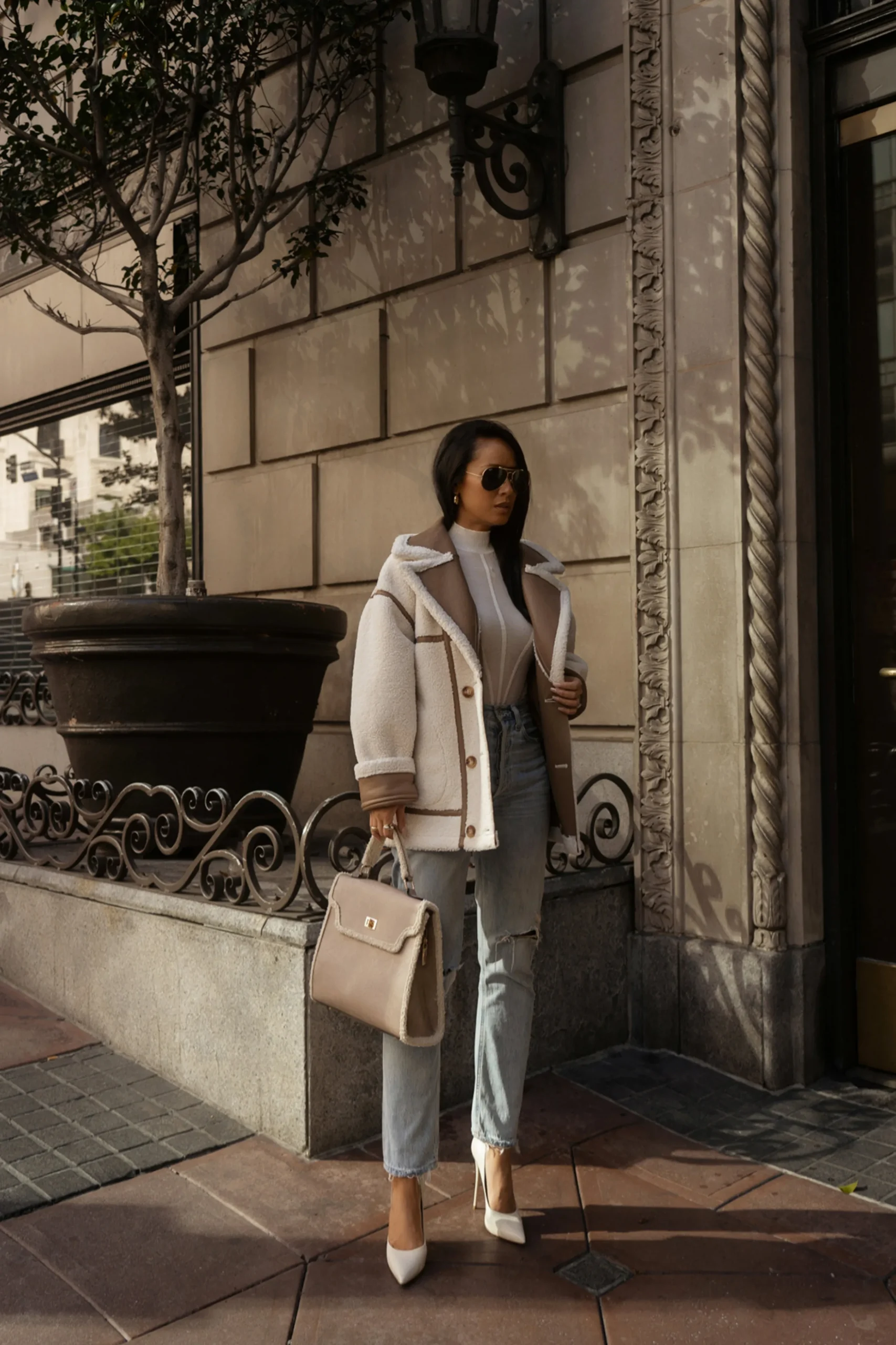 Tan Never Settle Reversible Teddy Jacket*JLUXLABEL Online