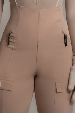 Tan Nyah Nylon Utility Pants*JLUXLABEL Best