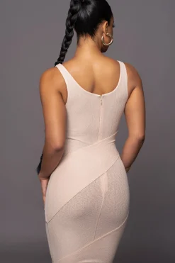 Tan Shift Of Feelings Midi Dress*JLUXLABEL Outlet