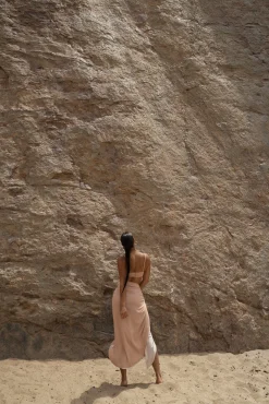 Tan Uncharted Waters Sarong*JLUXLABEL Sale