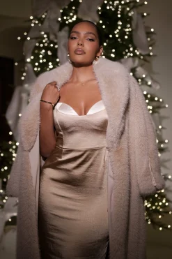 Taupe Moment In Time Maxi Dress*JLUXLABEL Best