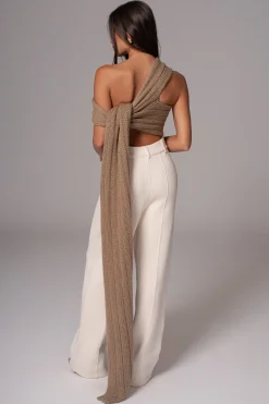 Taupe Soft Life Cable Knit Sweater Top*JLUXLABEL Discount