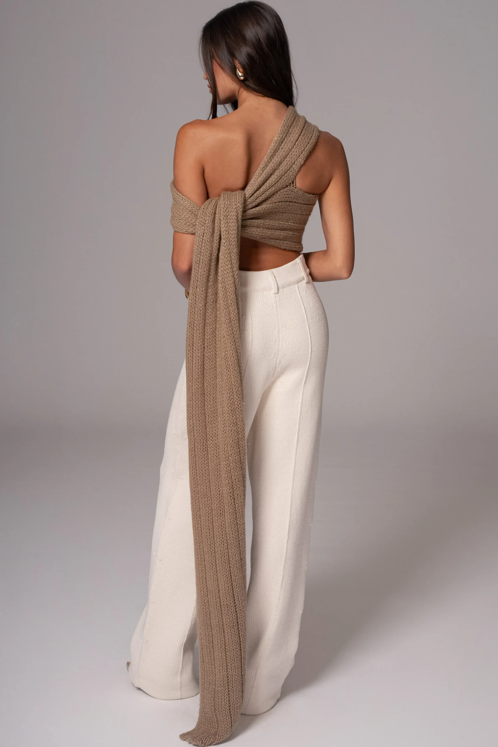 Taupe Soft Life Cable Knit Sweater Top*JLUXLABEL Discount