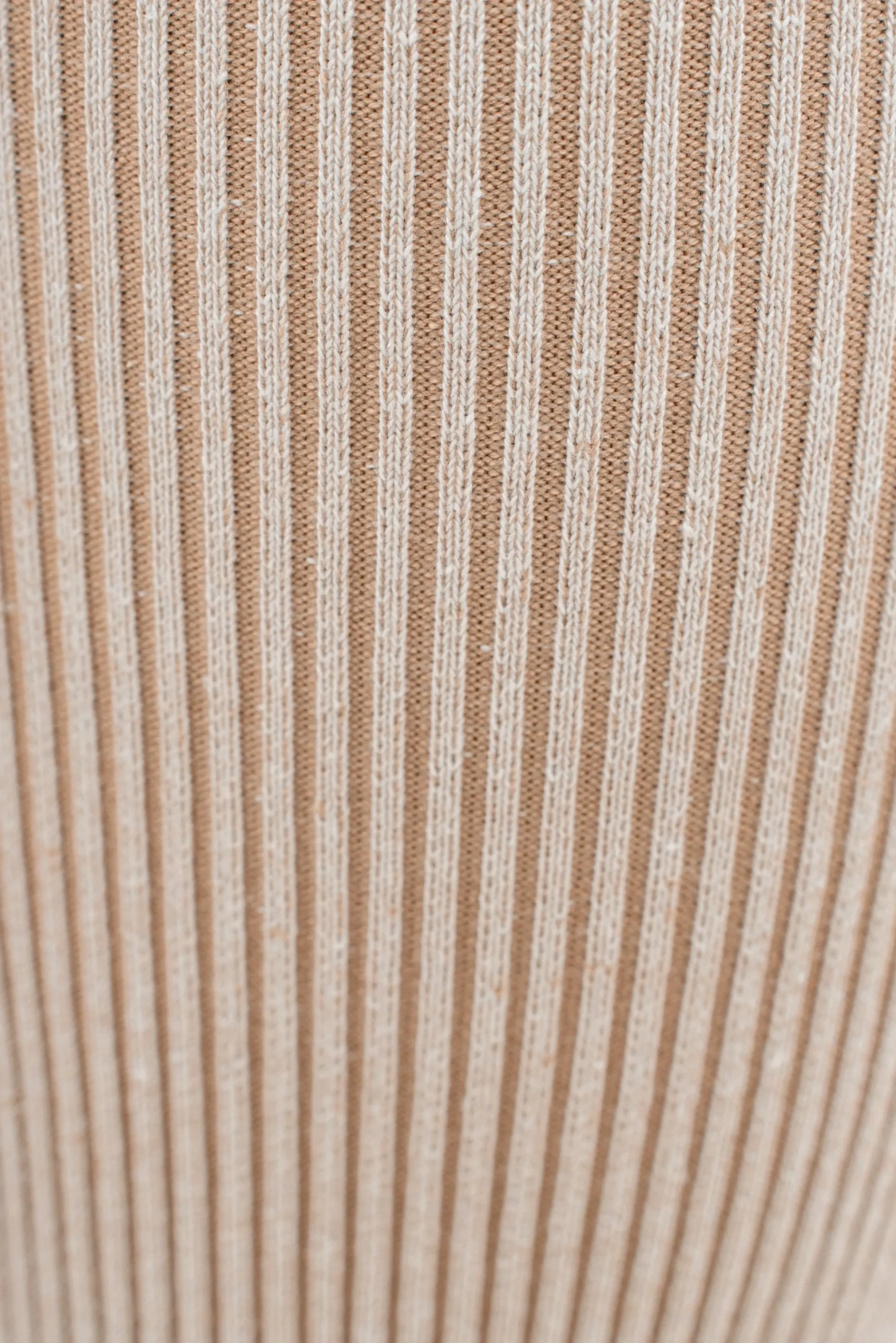 Taupe/White Deana Ribbed Bodysuit*JLUXLABEL Clearance