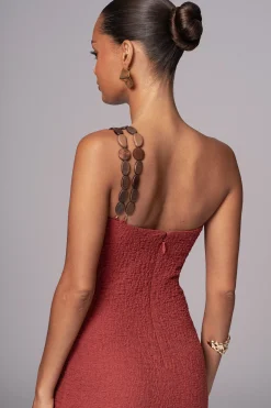 Terra Cotta Summer In Capri Dress*JLUXLABEL Best