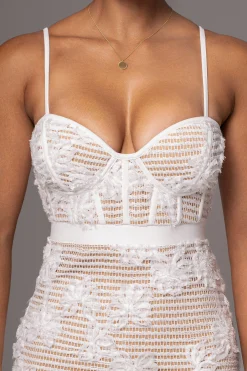 White Angelic Lace Midi Dress*JLUXLABEL Discount