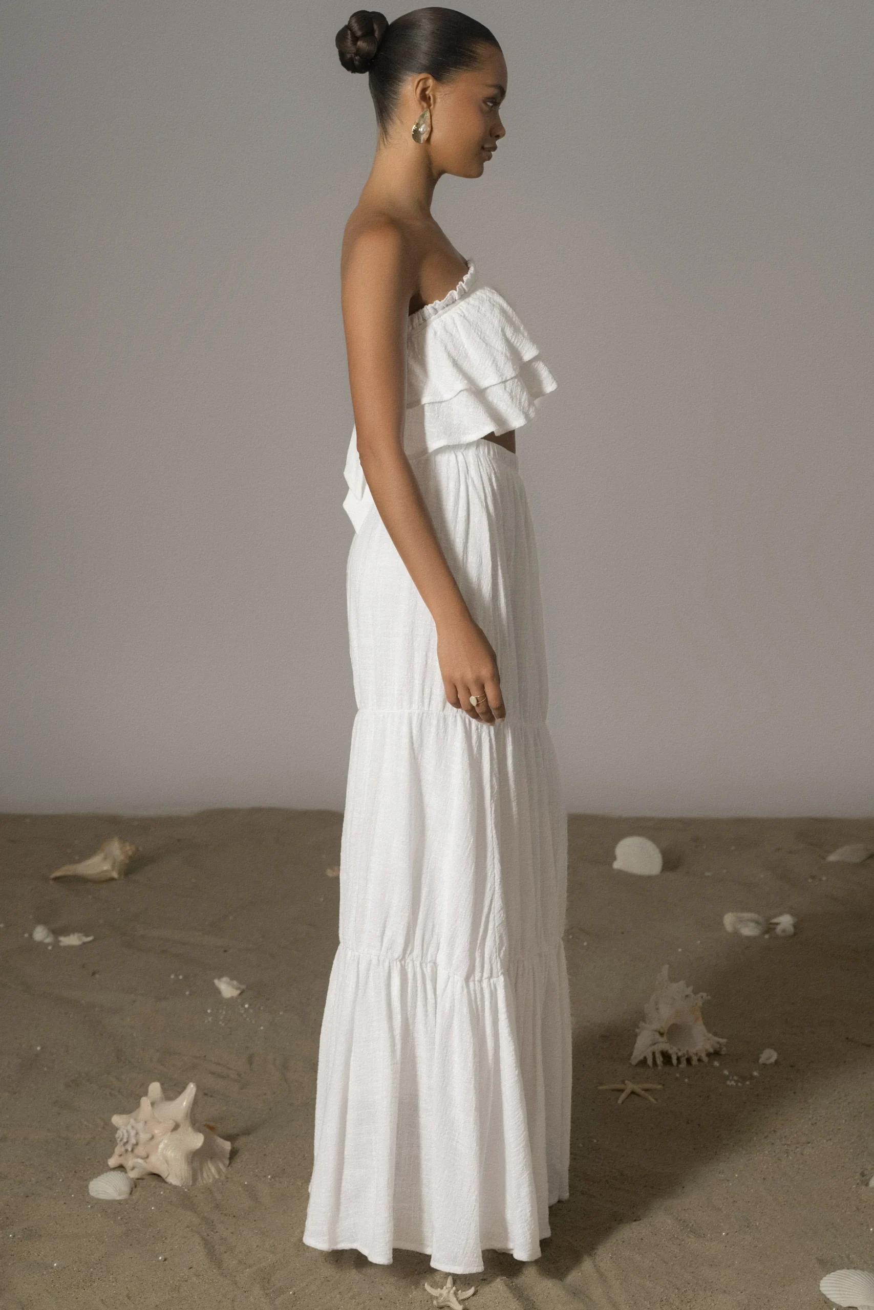 White By The Sea Skirt Set*JLUXLABEL Discount
