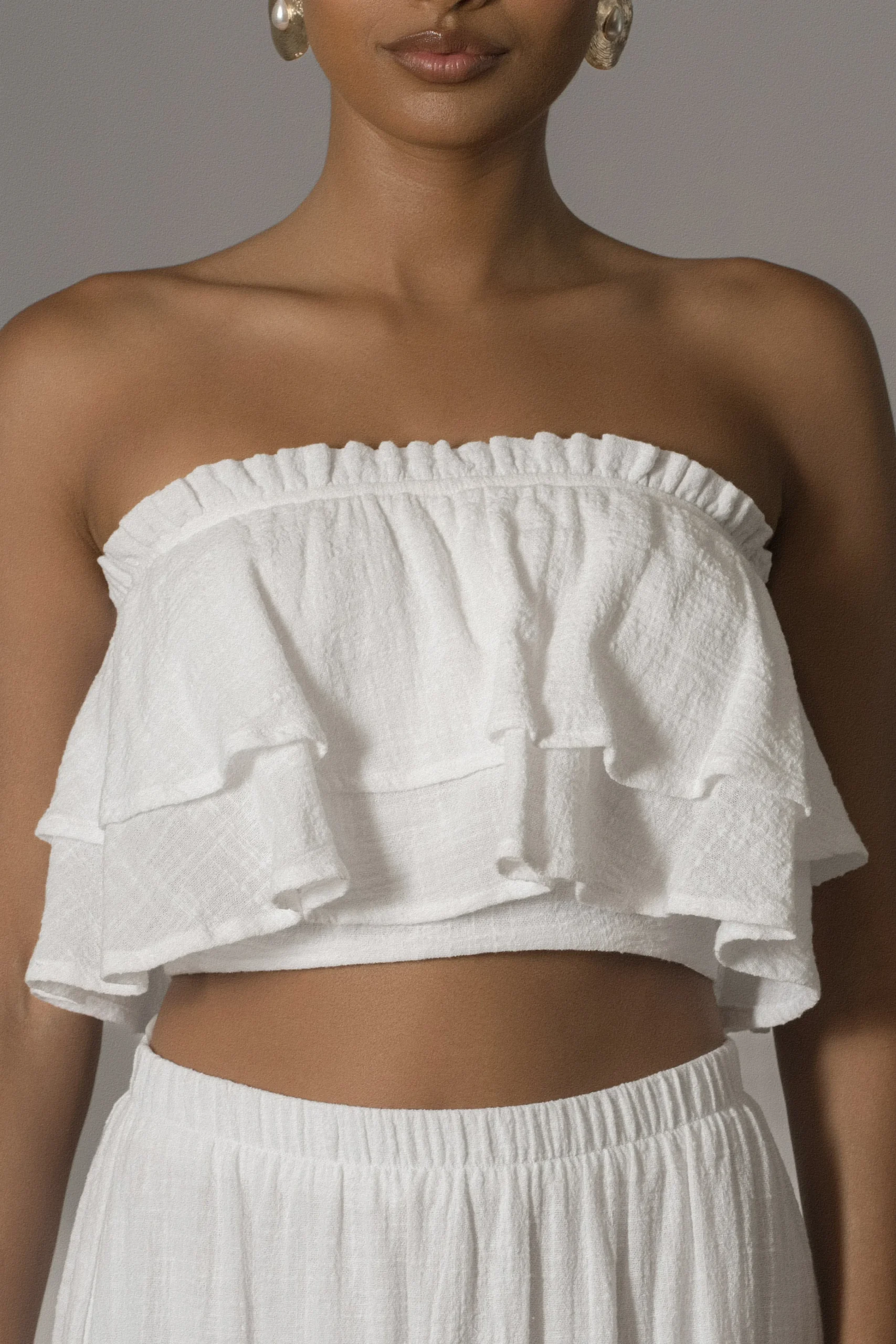 White By The Sea Skirt Set*JLUXLABEL Discount