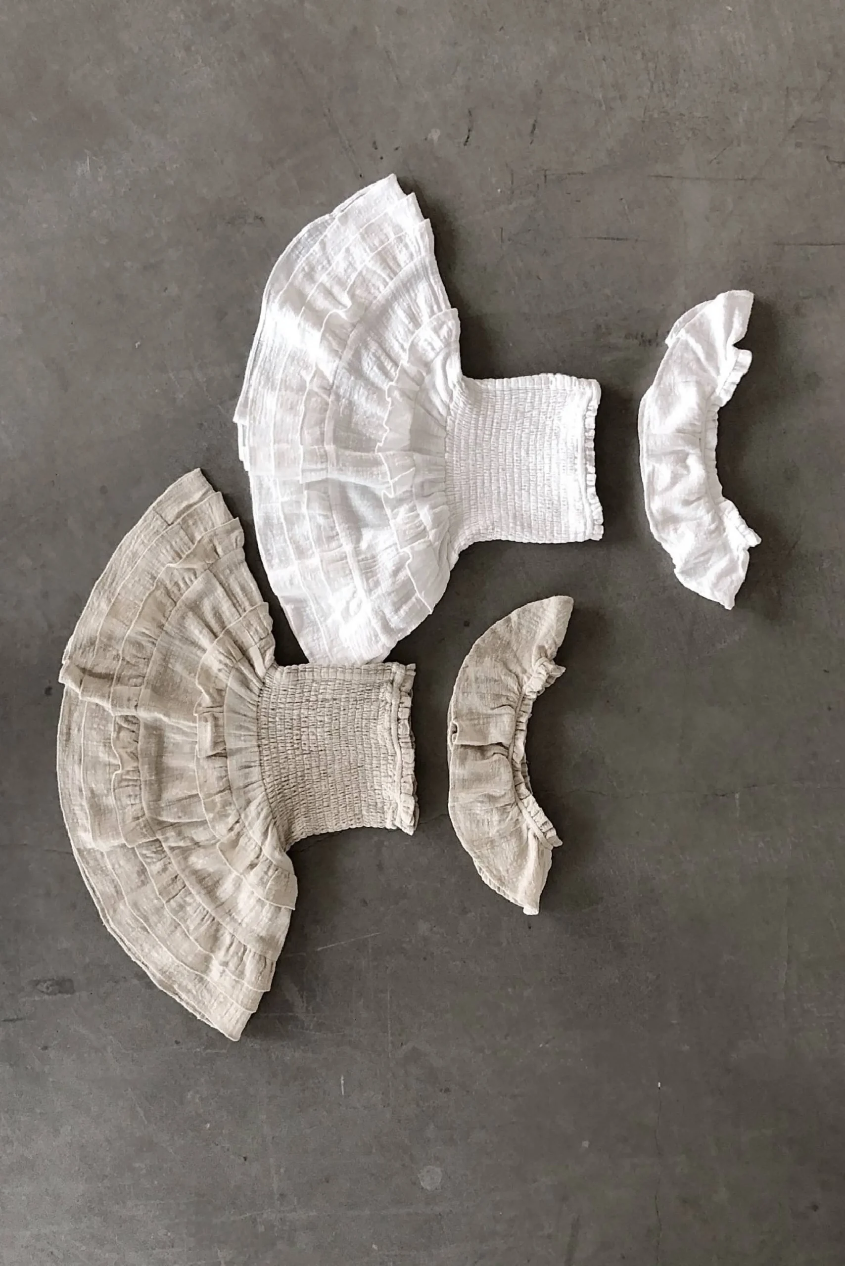 White Emily Ruffled Skirt Set*JLUXLABEL Fashion