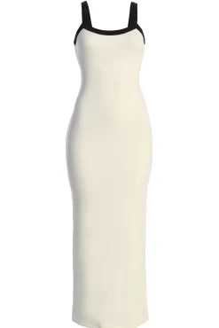 White Francesca Contrast Maxi Dress*JLUXLABEL Hot
