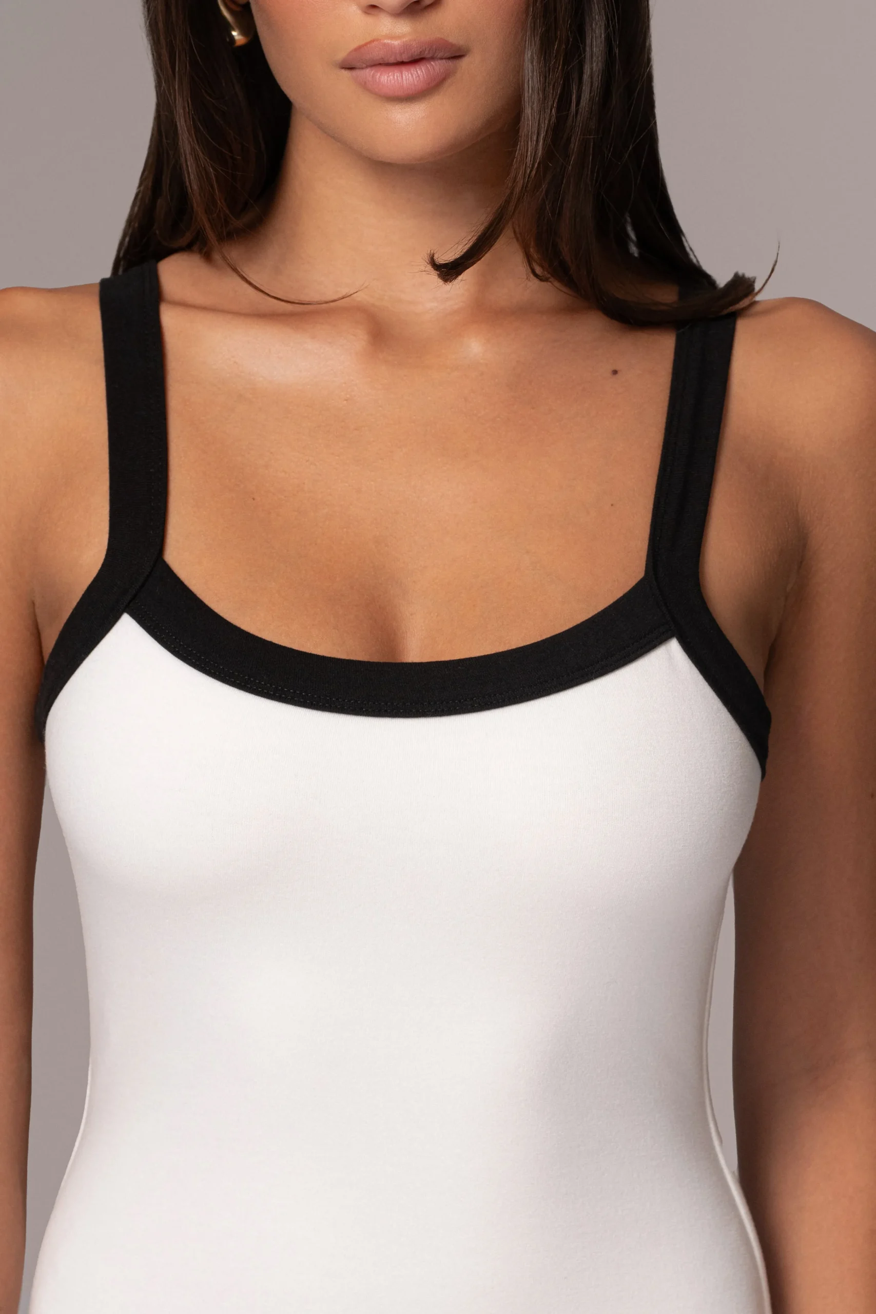 White Francesca Contrast Maxi Dress*JLUXLABEL Hot