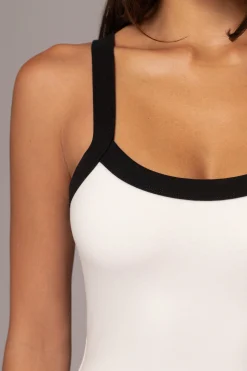 White Francesca Contrast Maxi Dress*JLUXLABEL Hot