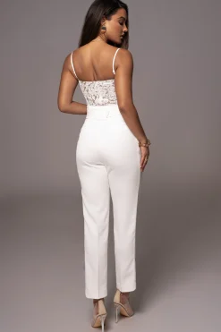 White Grecia Lace Bustier Top*JLUXLABEL Sale