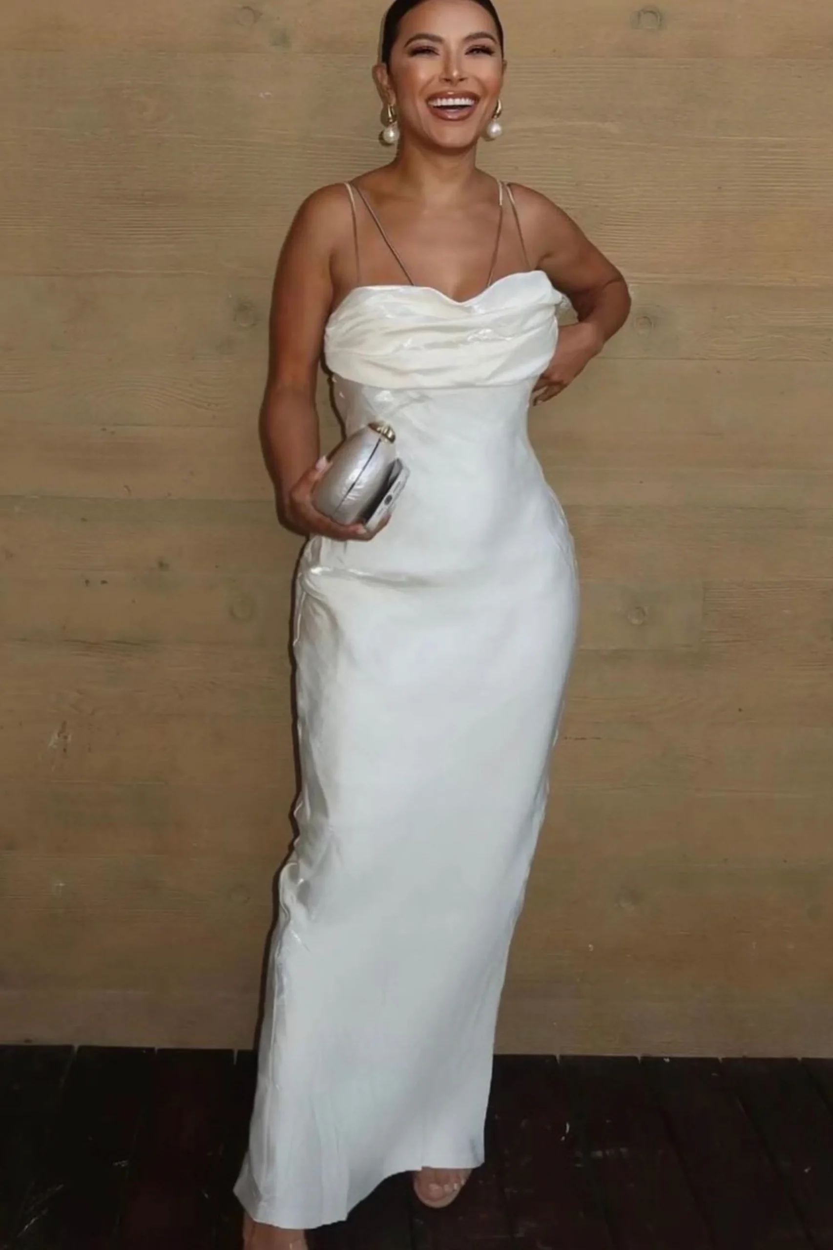 White Iridescent Visions Of You Dress*JLUXLABEL Best