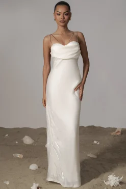 White Iridescent Visions Of You Dress*JLUXLABEL Best