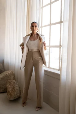 White Luz Rib Knit Bodysuit*JLUXLABEL Fashion