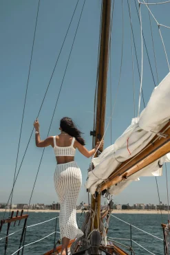 White Melrose Cutout Midi Dress*JLUXLABEL Online