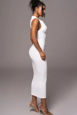White Never Better Midi Dress*JLUXLABEL Hot