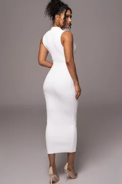 White Never Better Midi Dress*JLUXLABEL Hot