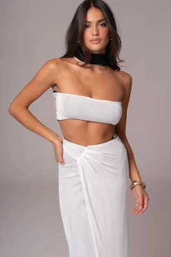 White/Black Venus Reversible Skirt Set*JLUXLABEL Sale