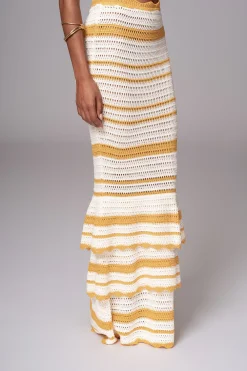 Yellow Corazon Ruffle Skirt Set*JLUXLABEL Discount