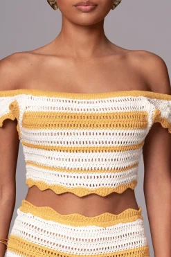 Yellow Corazon Ruffle Skirt Set*JLUXLABEL Discount