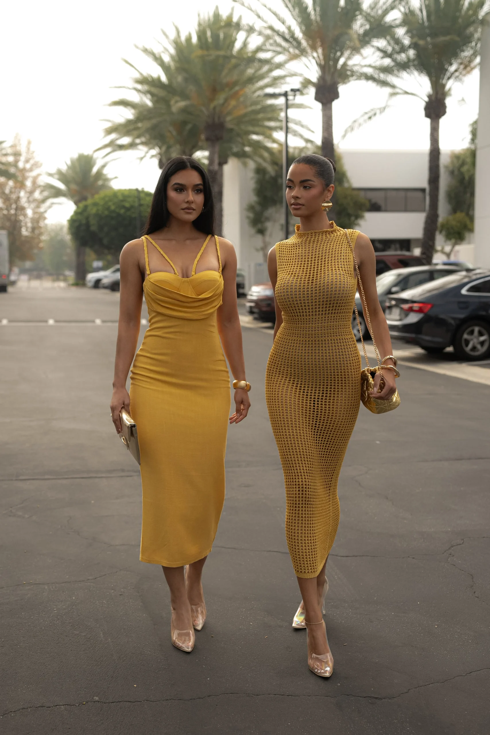 Yellow Pacific Tides Crochet Maxi Dress*JLUXLABEL Best